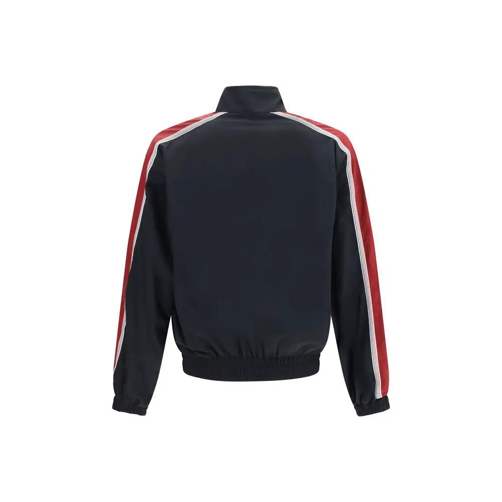 Versace Sample Sale | Versace Black Polyamide Bomber - | Designer outlet