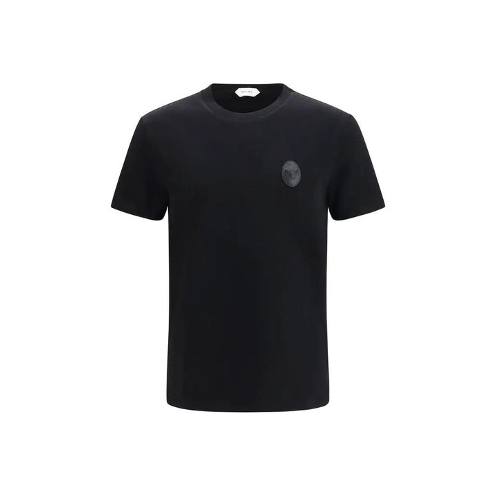Versace Black Cotton T-Shirt