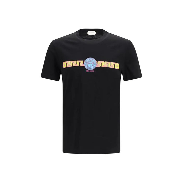 Versace Black Cotton T-Shirt