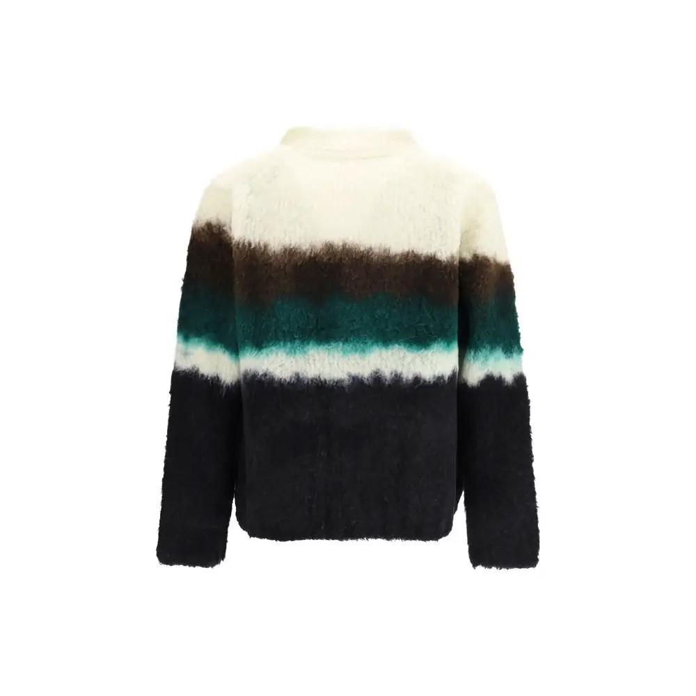 Sacai Sample Sale | Sacai Multicolor Wool Oves Aries Cardigan - | Designer outlet