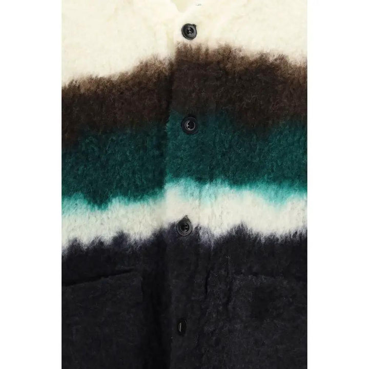 Sacai Sample Sale | Sacai Multicolor Wool Oves Aries Cardigan - | Designer outlet