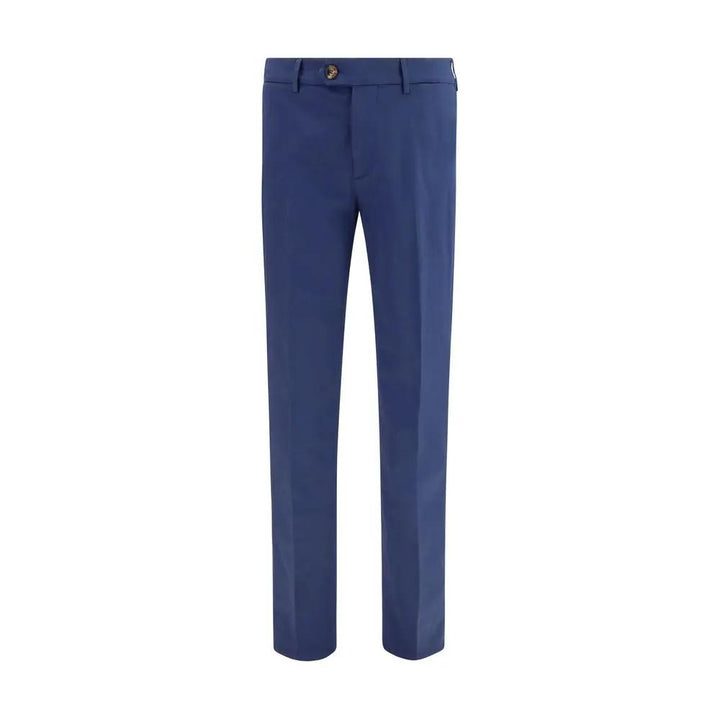 Brunello Cucinelli Sample Sale | Brunello Cucinelli Blue Cotton Pants - | Designer outlet
