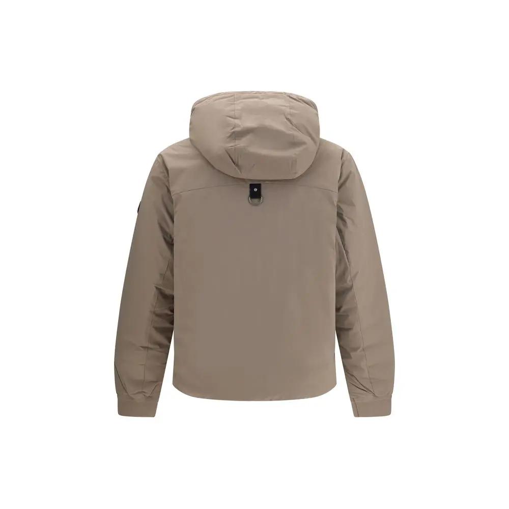 Moose Knuckles Sample Sale | Moose Knuckles Beige Nylon Full-Length Jacket - | Designer outlet