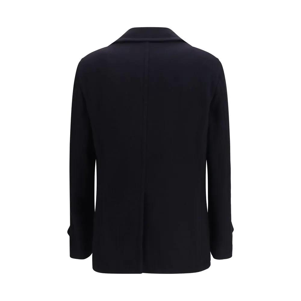Tagliatore Sample Sale | Tagliatore Blue Wool Oves Aries Coat - | Designer outlet