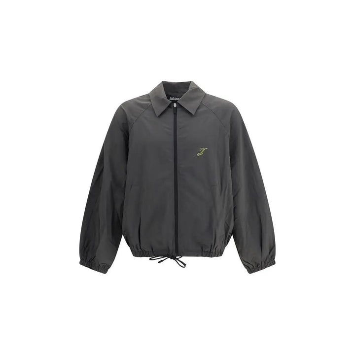 Jacquemus Gray Polyamide Full-Length Jacket