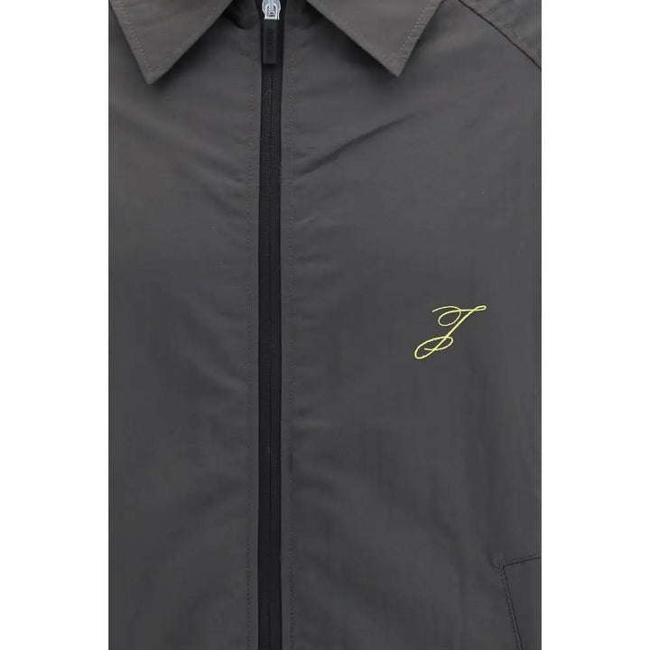 Jacquemus Gray Polyamide Full-Length Jacket