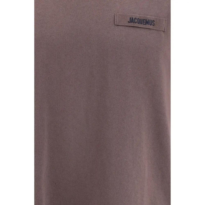 Jacquemus Brown Cotton T-Shirt