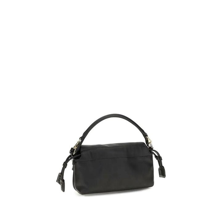 Fendi Black Lamb Ovis Aries Aries Shoulder Bag