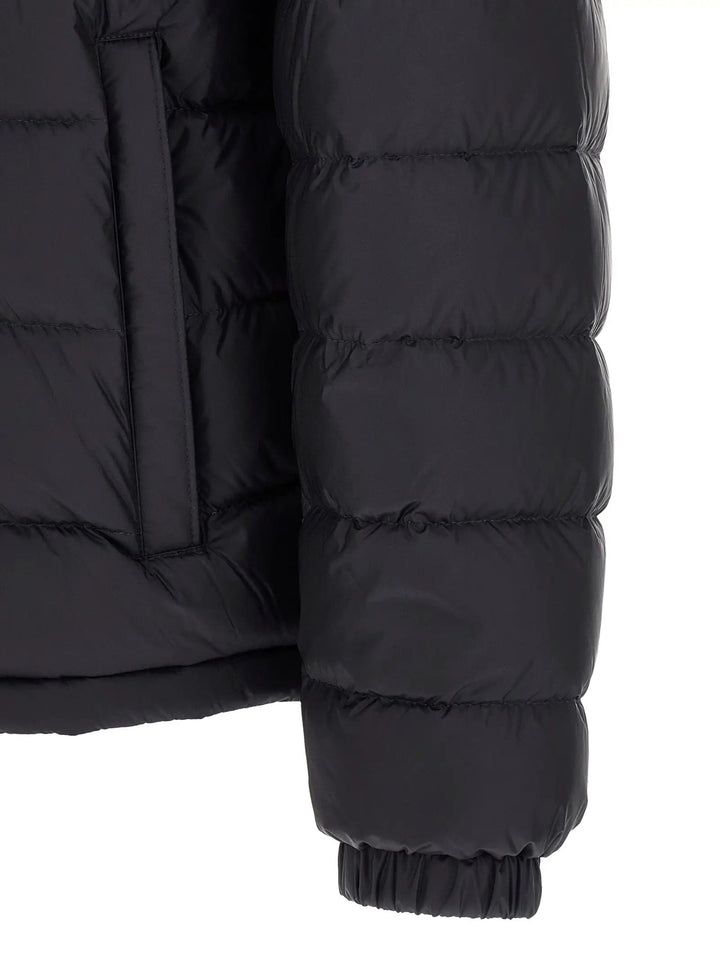 Moncler Blue Polyamide Full-Length Jacket