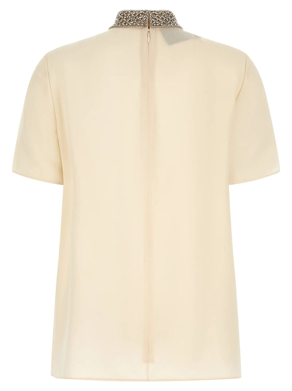 Valentino Garavani Sample Sale | Valentino Garavani White Silk Tank Tops - | Designer outlet