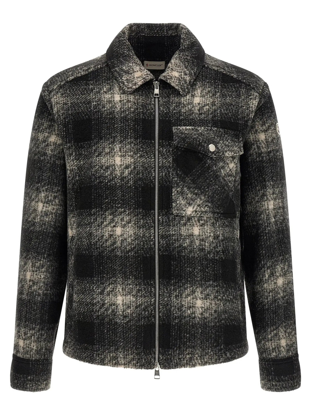 Moncler Gray Polyester Blouse