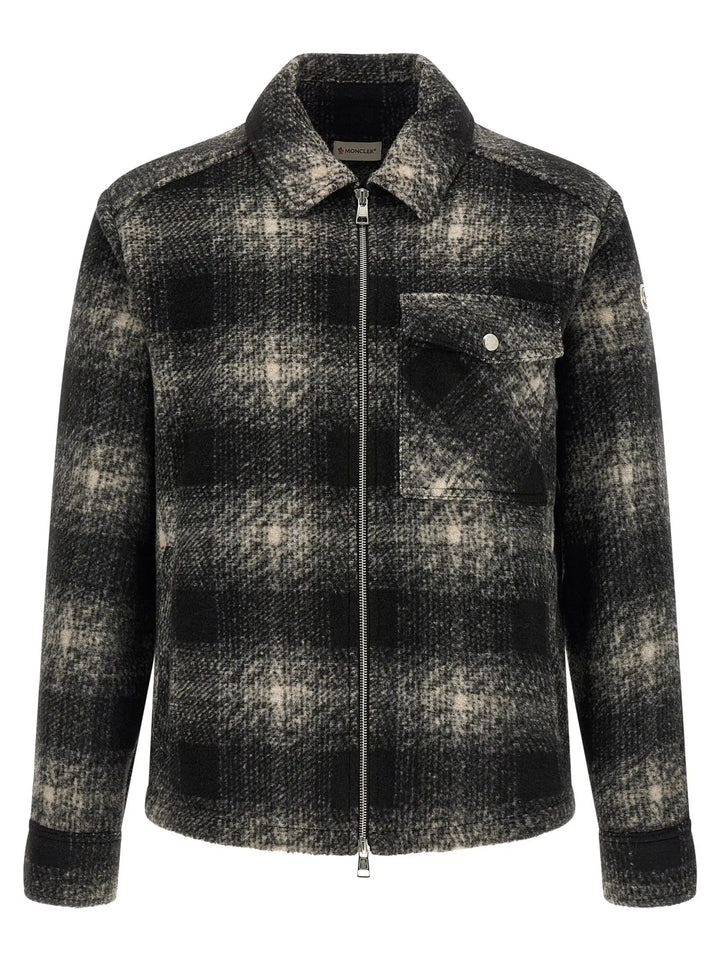 Moncler Gray Polyester Blouse