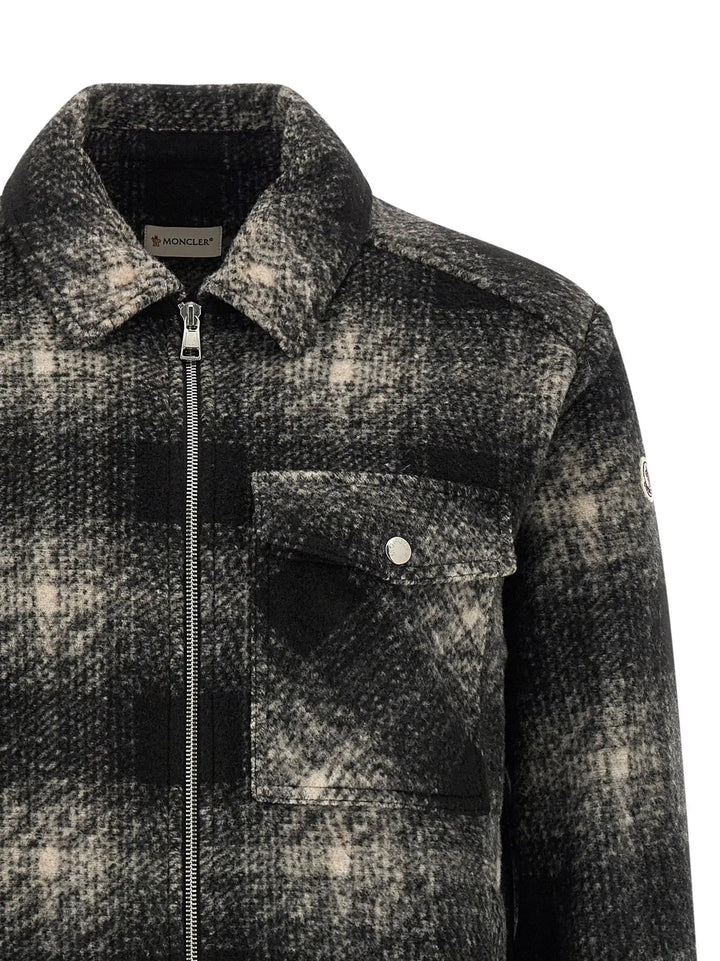 Moncler Gray Polyester Blouse