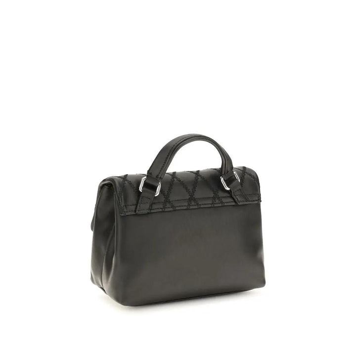 Zanellato Sample Sale | Zanellato Black Calf Leather Bos Taurus Shoulder Bag - | Designer outlet
