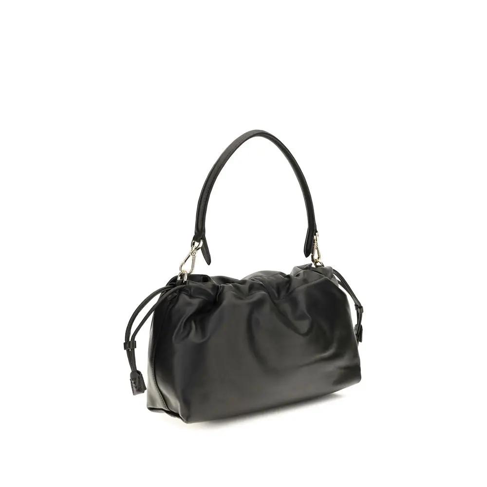 Fendi Sample Sale | Fendi Black Calf Leather Bos Taurus Shoulder Bag - | Designer outlet
