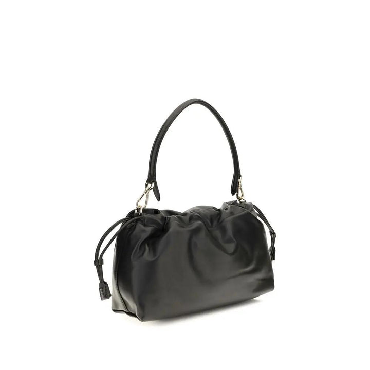 Fendi Sample Sale | Fendi Black Calf Leather Bos Taurus Shoulder Bag - | Designer outlet
