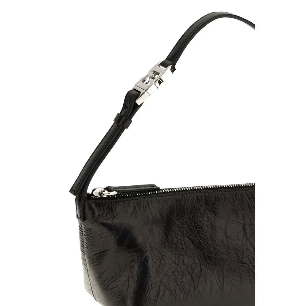 Fendi Sample Sale | Fendi Black Calf Leather Bos Taurus Clutch Bag - | Designer outlet
