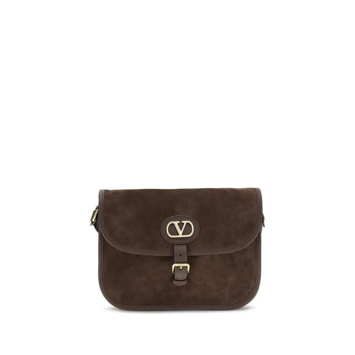 Valentino Garavani Sample Sale | Valentino Garavani Brown Calf Leather Bos Taurus Shoulder Bag - | Designer outlet