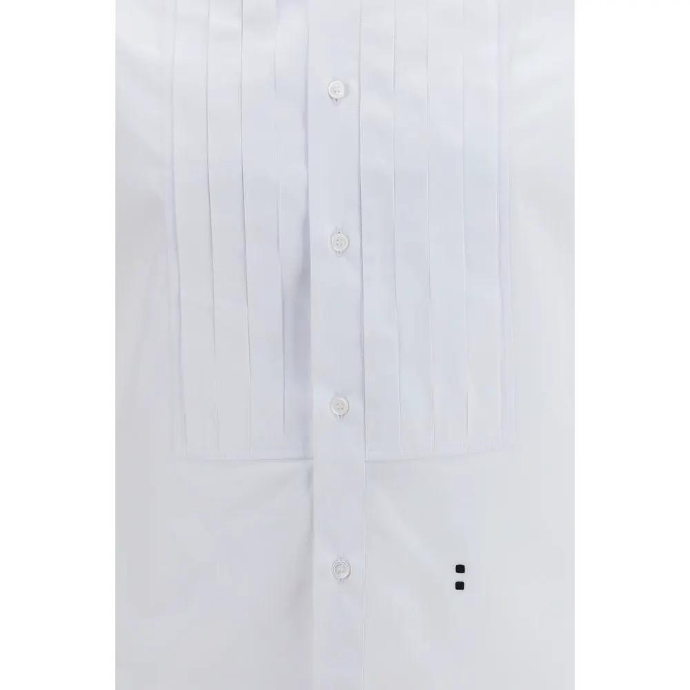 Fendi Sample Sale | Fendi White Cotton Dress Shirt - | Designer outlet