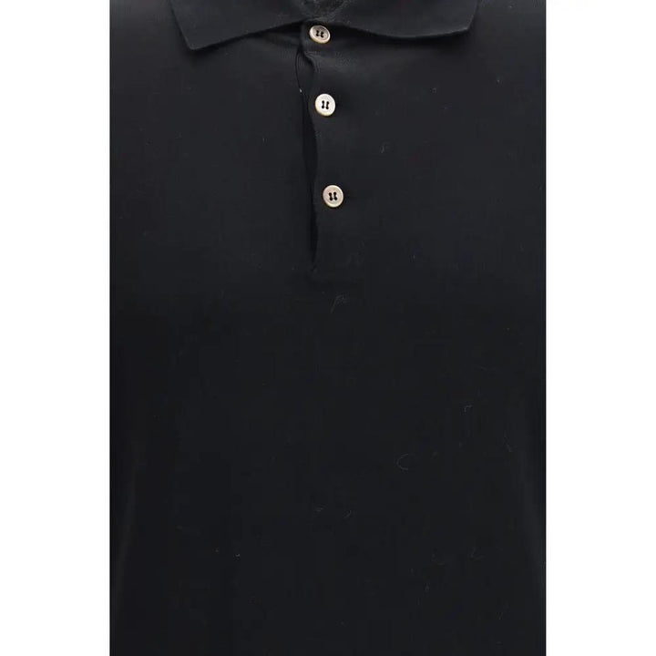 Brunello Cucinelli Sample Sale | Brunello Cucinelli Black Cotton Long Sleeve T-Shirt - | Designer outlet