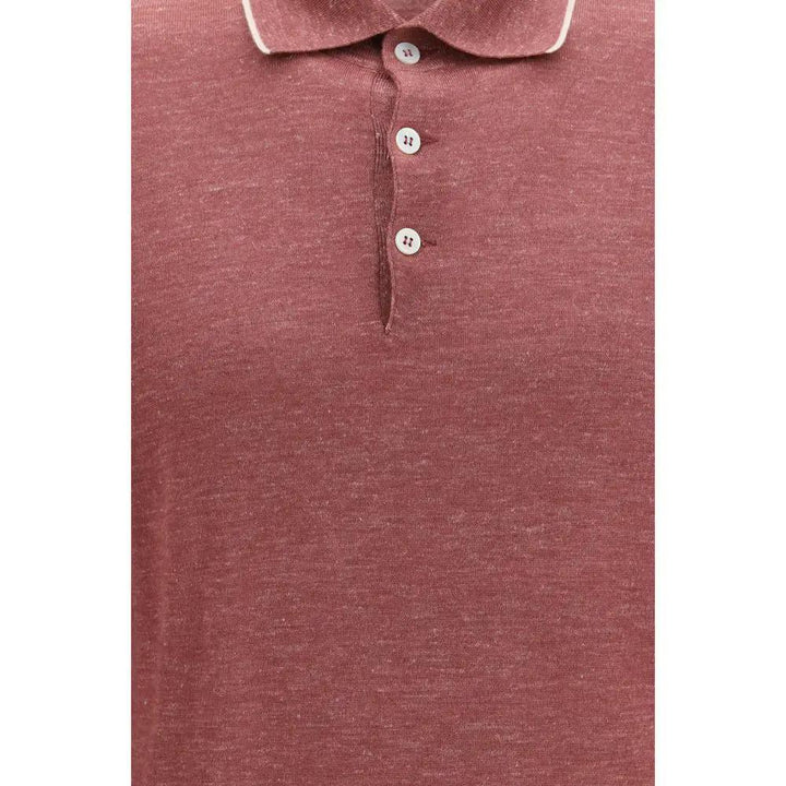 Brunello Cucinelli Sample Sale | Brunello Cucinelli Bordeaux Cashmere Dress Shirt - | Designer outlet