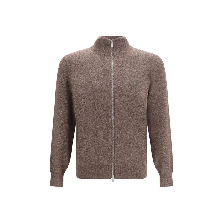 Brunello Cucinelli Sample Sale | Brunello Cucinelli Brown Cashmere Cardigan - | Designer outlet
