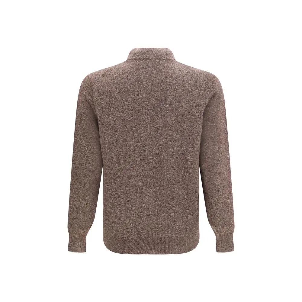 Brunello Cucinelli Sample Sale | Brunello Cucinelli Brown Cashmere Cardigan - | Designer outlet