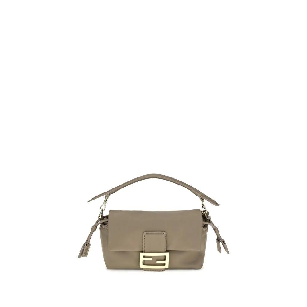 Fendi Sample Sale | Fendi Beige Lamb Ovis Aries Aries Shoulder Bag - | Designer outlet