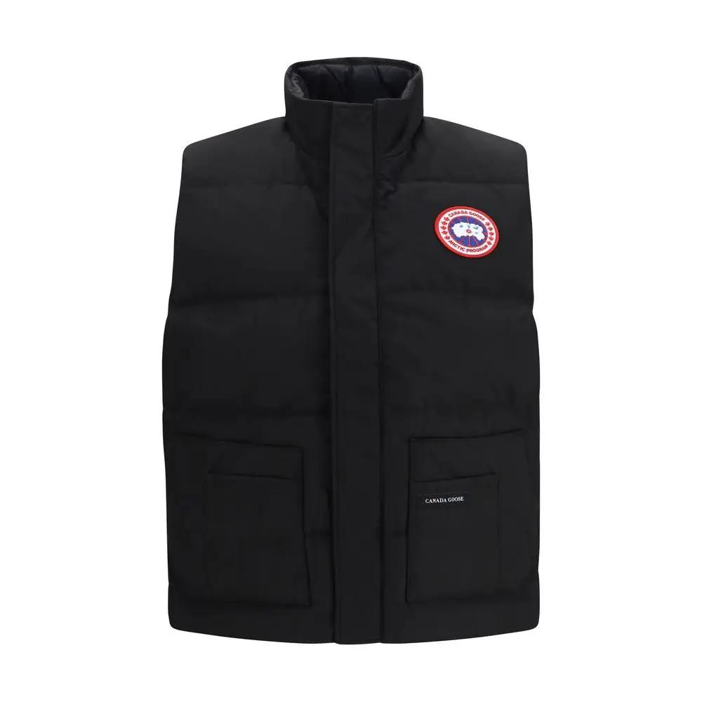 Canada Goose Sample Sale | Canada Goose Black Recycled Polyester Sleeveless Jacket - | Designer outlet