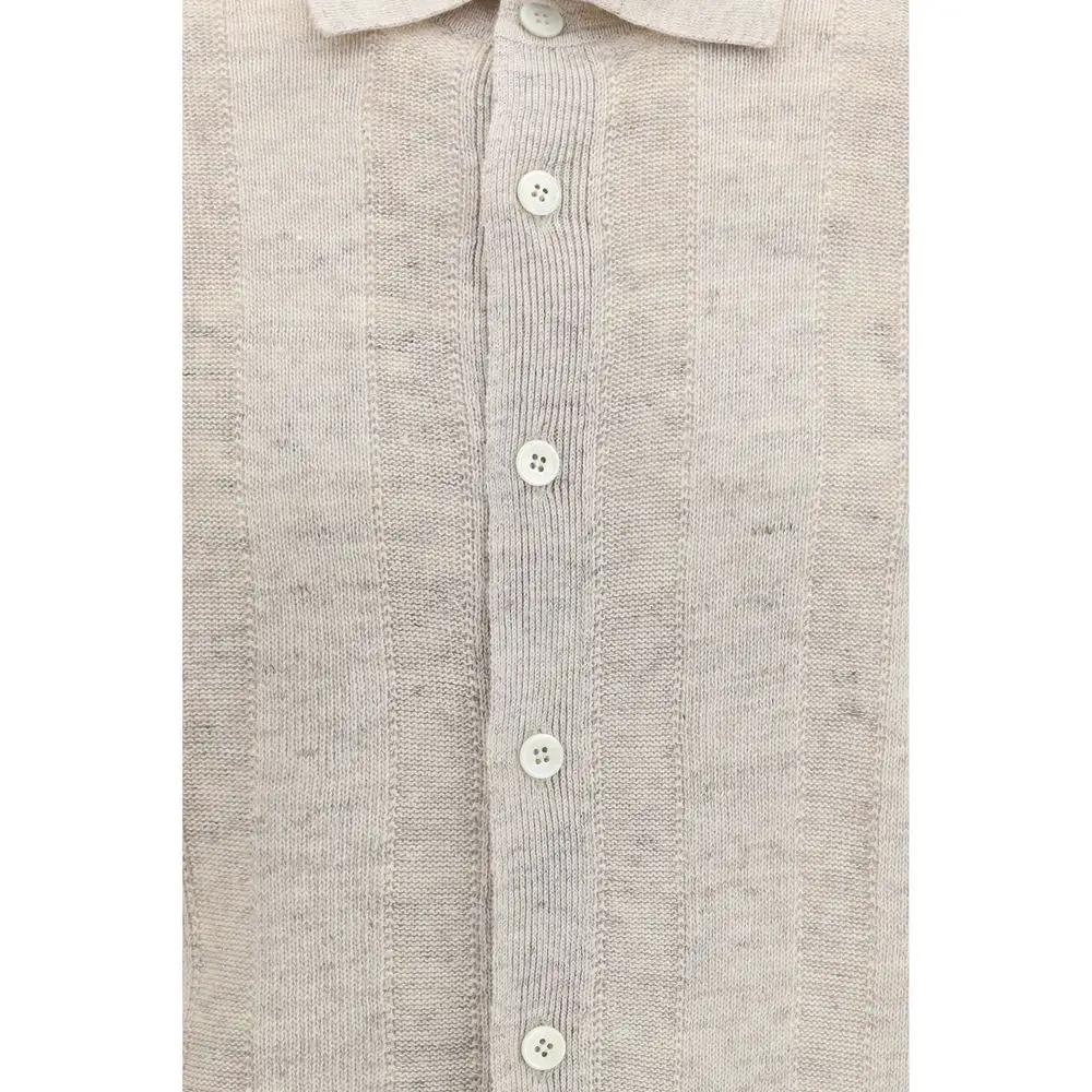 Brunello Cucinelli Sample Sale | Brunello Cucinelli Beige Cotton Polo Shirt - | Designer outlet