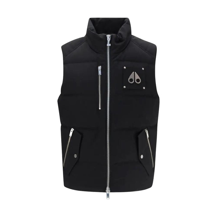 Moose Knuckles Sample Sale | Moose Knuckles Black Cotton Sleeveless Jacket - | Designer outlet