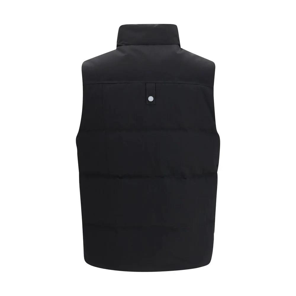 Moose Knuckles Sample Sale | Moose Knuckles Black Cotton Sleeveless Jacket - | Designer outlet