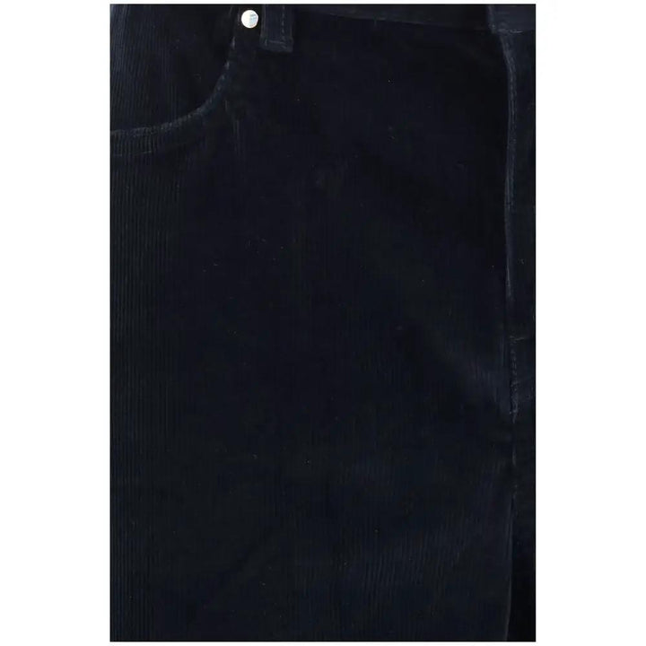 Max Mara Sample Sale | Max Mara Blue Cotton Pants - | Designer outlet