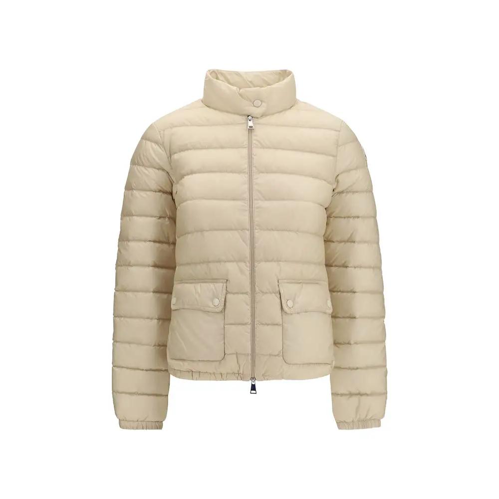 Moncler Sample Sale | Moncler Beige Polyamide Full-Length Jacket - | Designer outlet