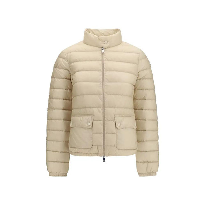 Moncler Sample Sale | Moncler Beige Polyamide Full-Length Jacket - | Designer outlet