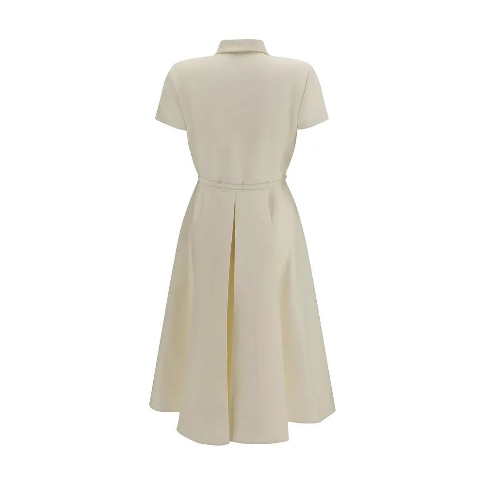Fendi Sample Sale | Fendi Beige Wool Oves Aries Casual Dress - | Designer outlet