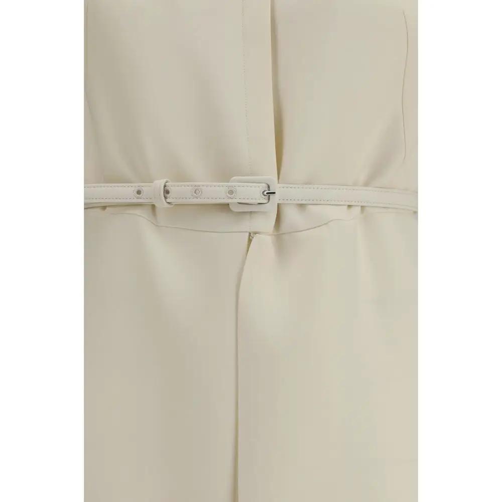 Fendi Sample Sale | Fendi Beige Wool Oves Aries Casual Dress - | Designer outlet