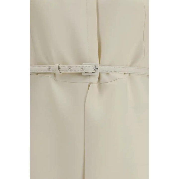 Fendi Sample Sale | Fendi Beige Wool Oves Aries Casual Dress - | Designer outlet