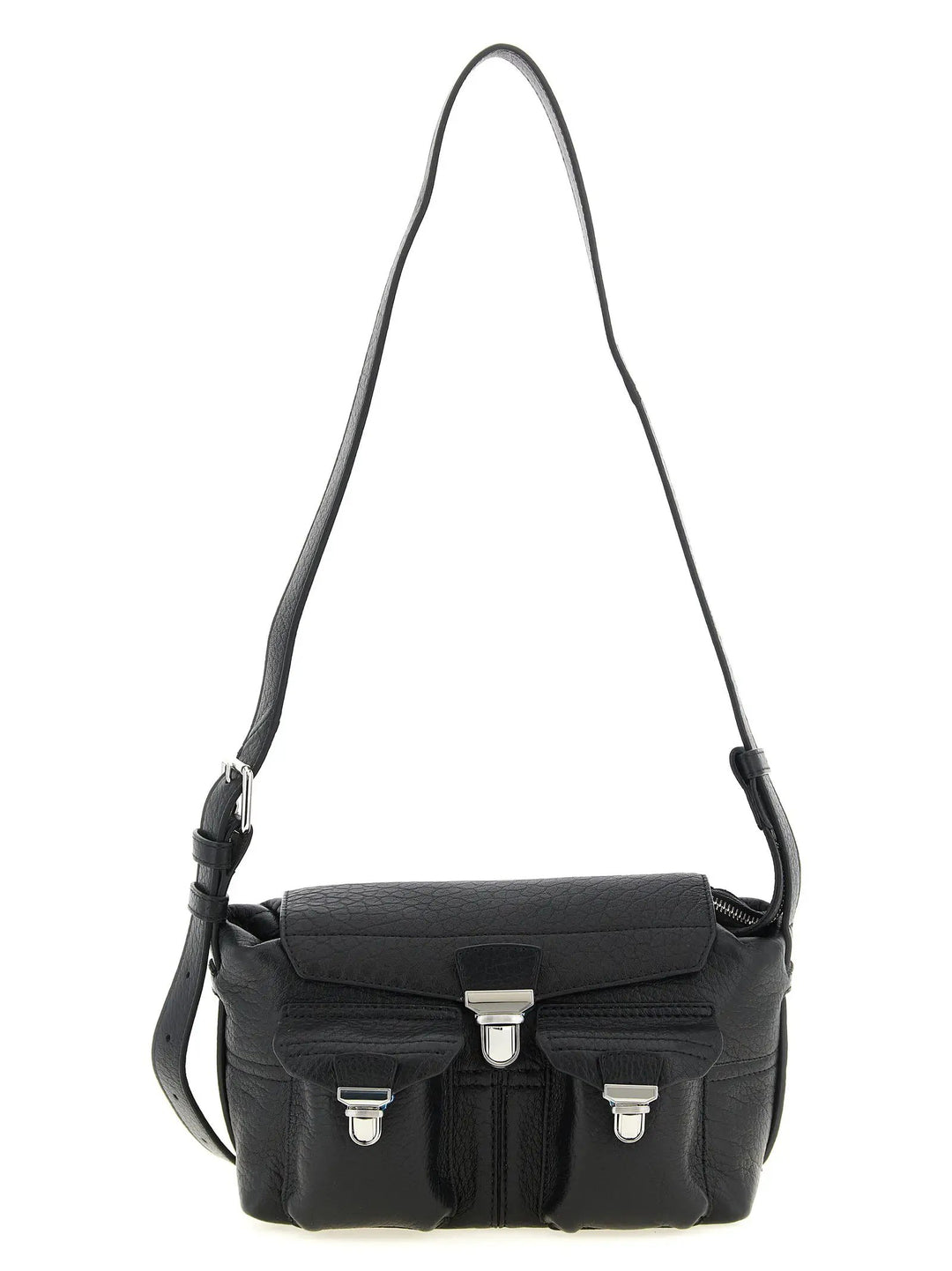 Lemaire Sample Sale | Lemaire Black Calfskin Crossbody Bag - | Designer outlet