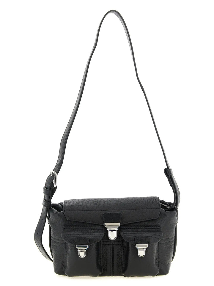 Lemaire Sample Sale | Lemaire Black Calfskin Crossbody Bag - | Designer outlet