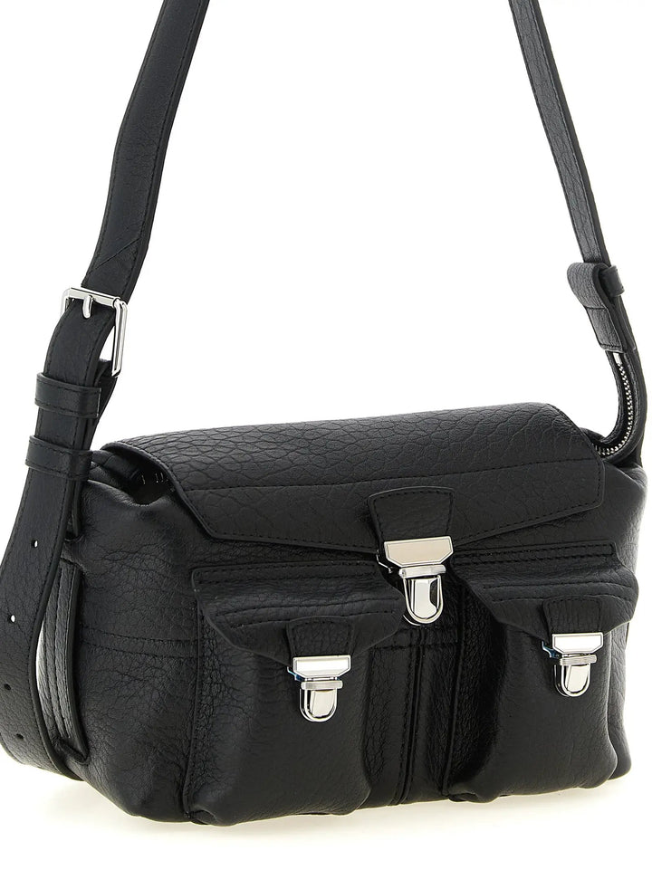 Lemaire Sample Sale | Lemaire Black Calfskin Crossbody Bag - | Designer outlet
