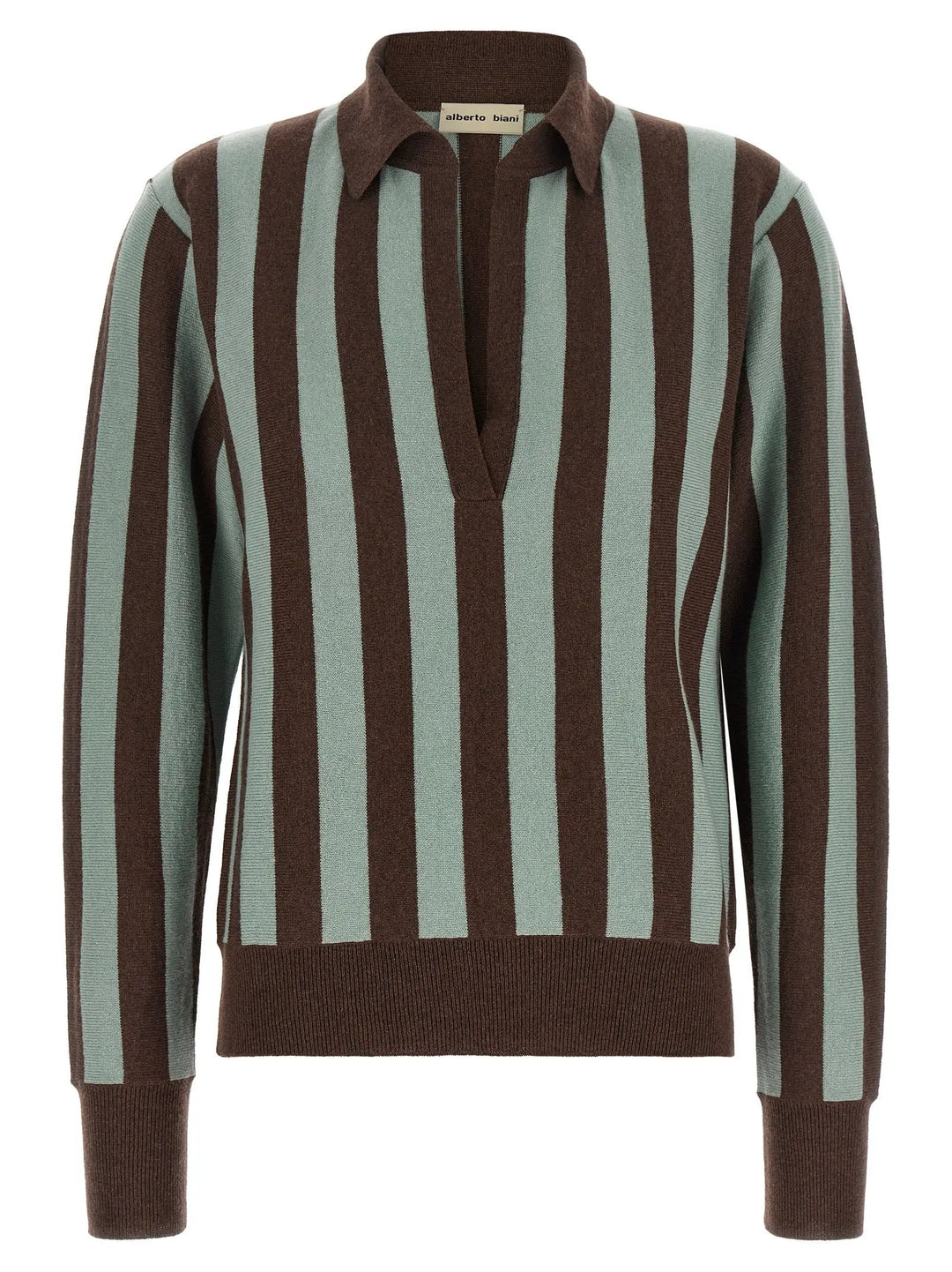 Alberto Biani Sample Sale | Alberto Biani Multicolor Cashmere Polo Shirt - | Designer outlet