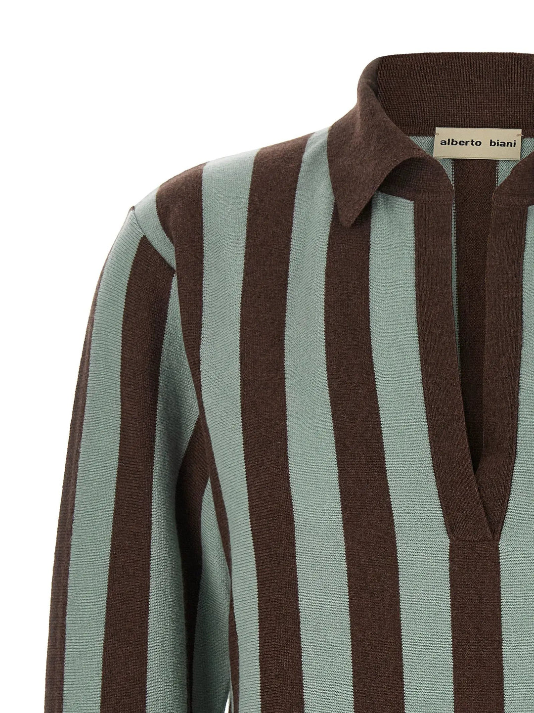 Alberto Biani Sample Sale | Alberto Biani Multicolor Cashmere Polo Shirt - | Designer outlet
