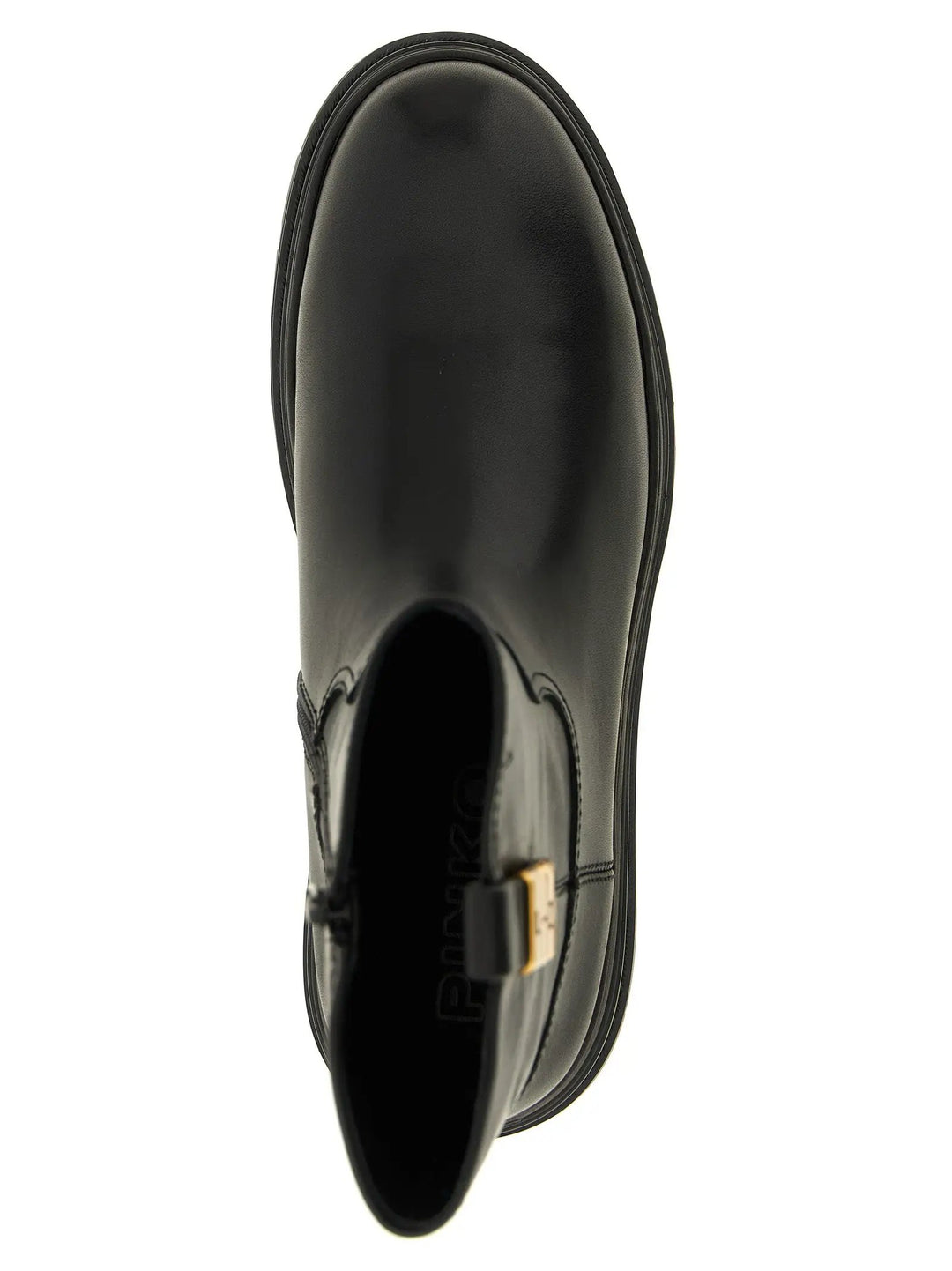 PINKO Sample Sale | PINKO Black Cowhide Ankle Boots - | Designer outlet