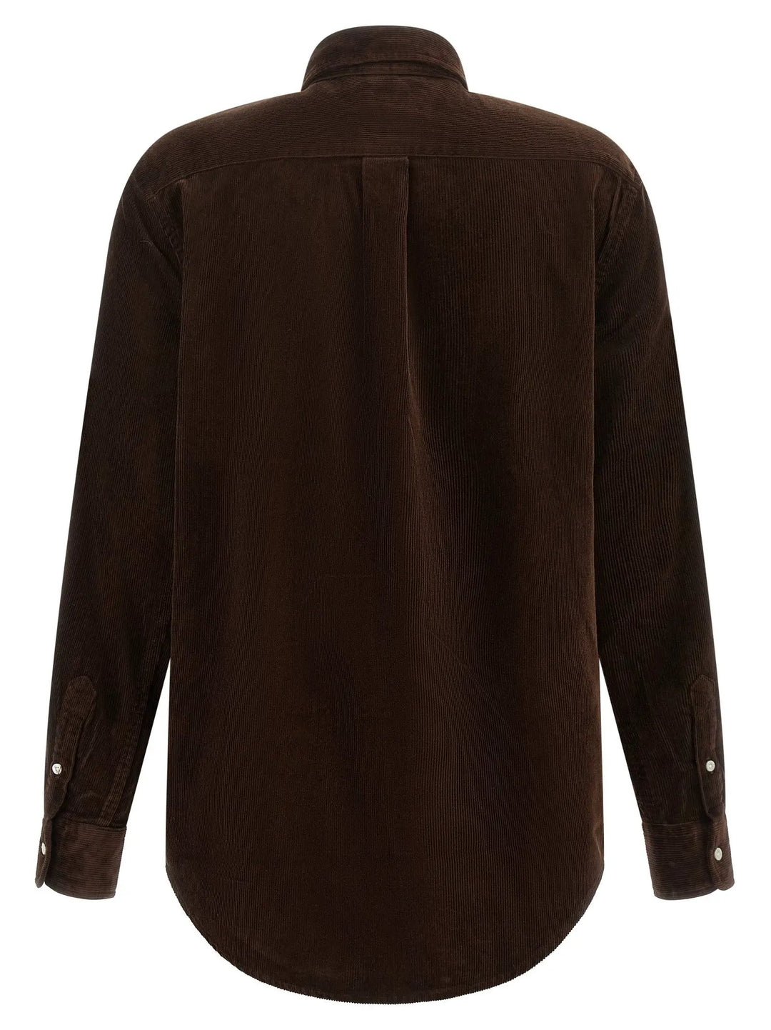 Polo Ralph Lauren Sample Sale | Polo Ralph Lauren Brown Cotton Blouse - | Designer outlet