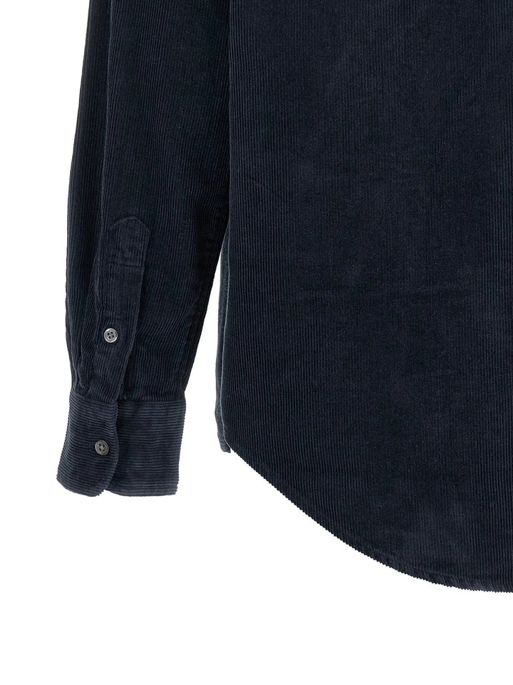 Polo Ralph Lauren Sample Sale | Polo Ralph Lauren Blue Cotton Blouse - | Designer outlet