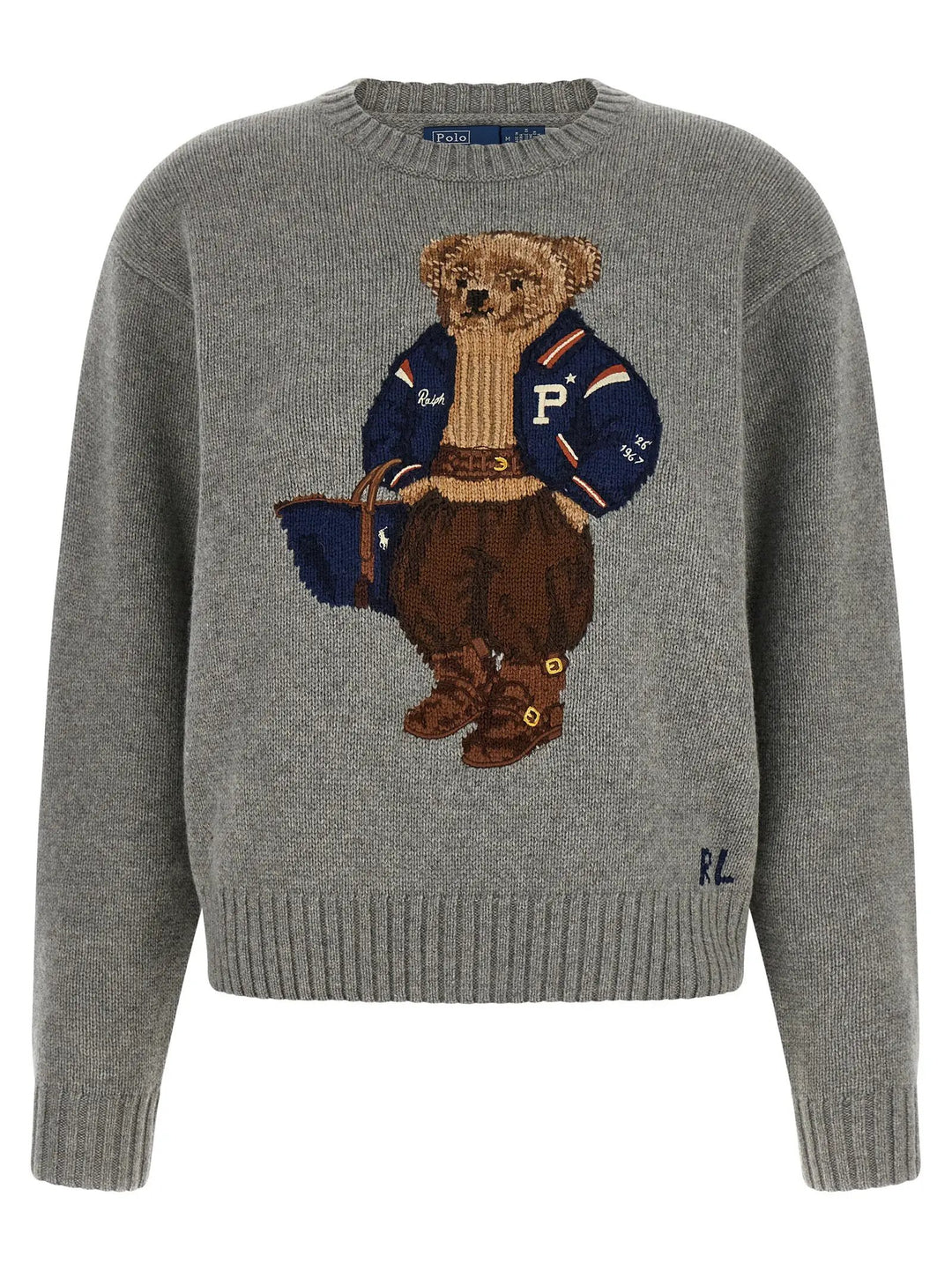 Polo Ralph Lauren Sample Sale | Polo Ralph Lauren Gray Wool Cardigan - | Designer outlet