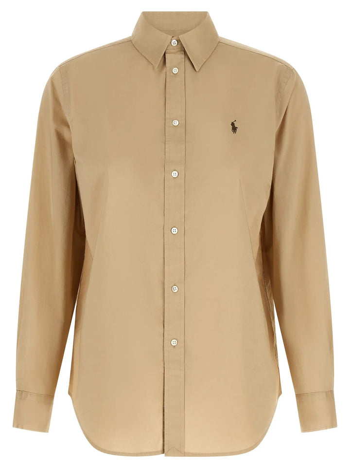 Polo Ralph Lauren Sample Sale | Polo Ralph Lauren Beige Cotton Blouse - | Designer outlet