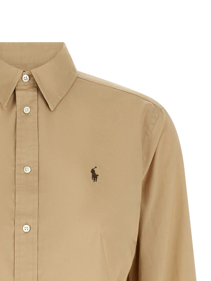 Polo Ralph Lauren Sample Sale | Polo Ralph Lauren Beige Cotton Blouse - | Designer outlet