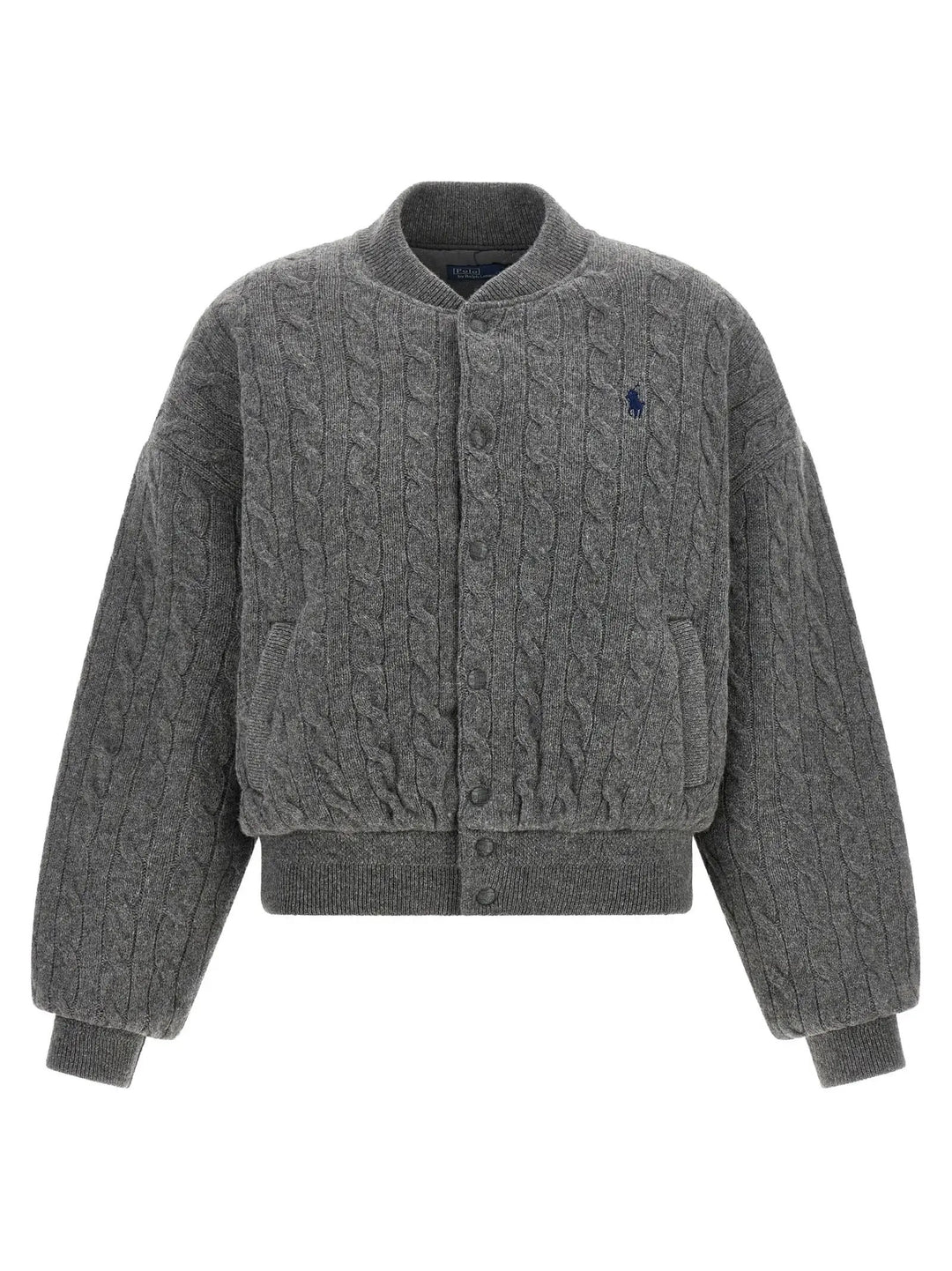 Polo Ralph Lauren Sample Sale | Polo Ralph Lauren Gray Wool Bomber - | Designer outlet